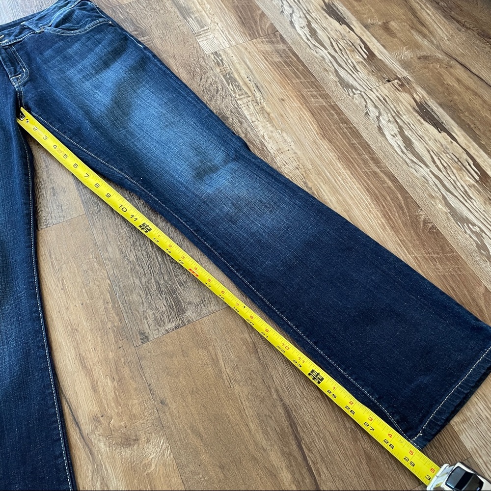 Hudson straight leg country low rise denim jeans 29 - Picture 5 of 8